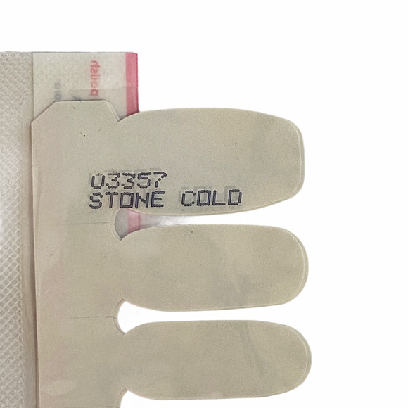 InCoCo Nail Polish Strips Stone Cold Black & White MARBLE Retired - Picture 4 of 5